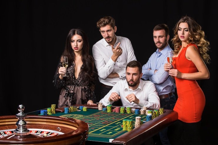 Studio live dealer via4d dengan dealer profesional dan kamera berkualitas tinggi